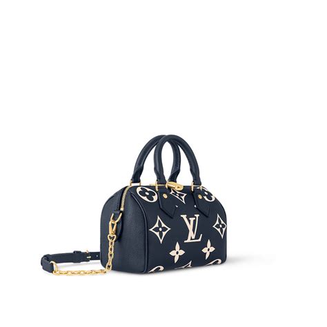 Sac Boulogne Cuir Monogram Empreinte Bicolore